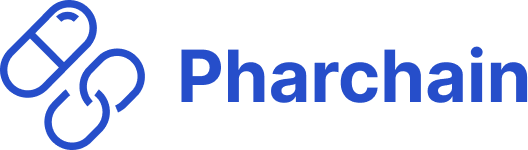 pharchain logo- chainova blockchain startup studio